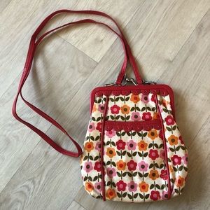 Vera Bradley Frill Floral Crossbody Purse